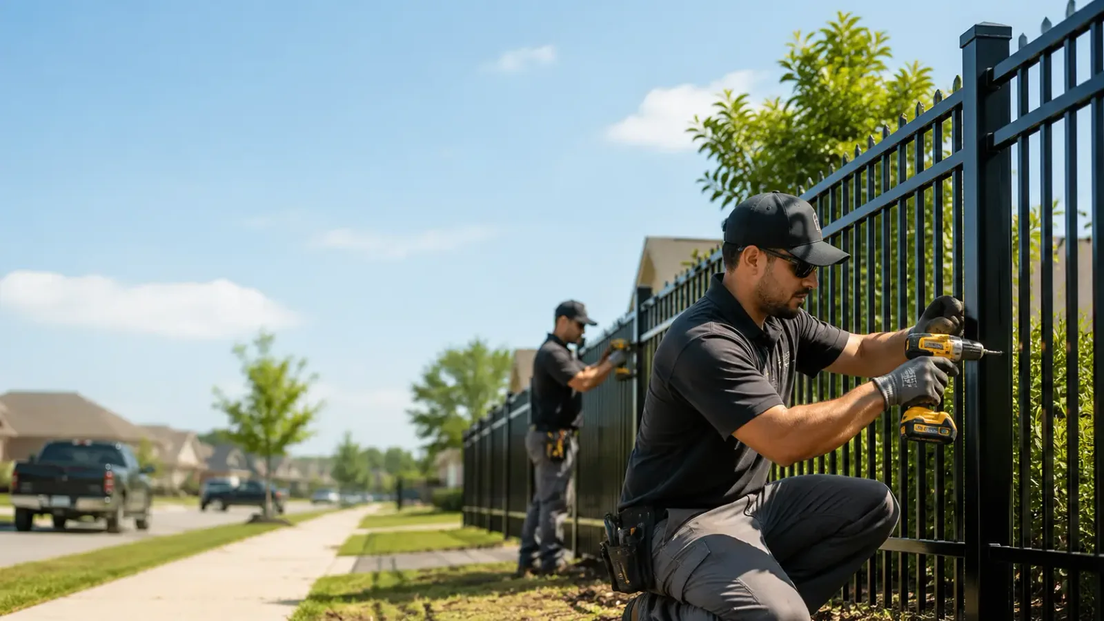 Metal Fence Installation in Goode, VA